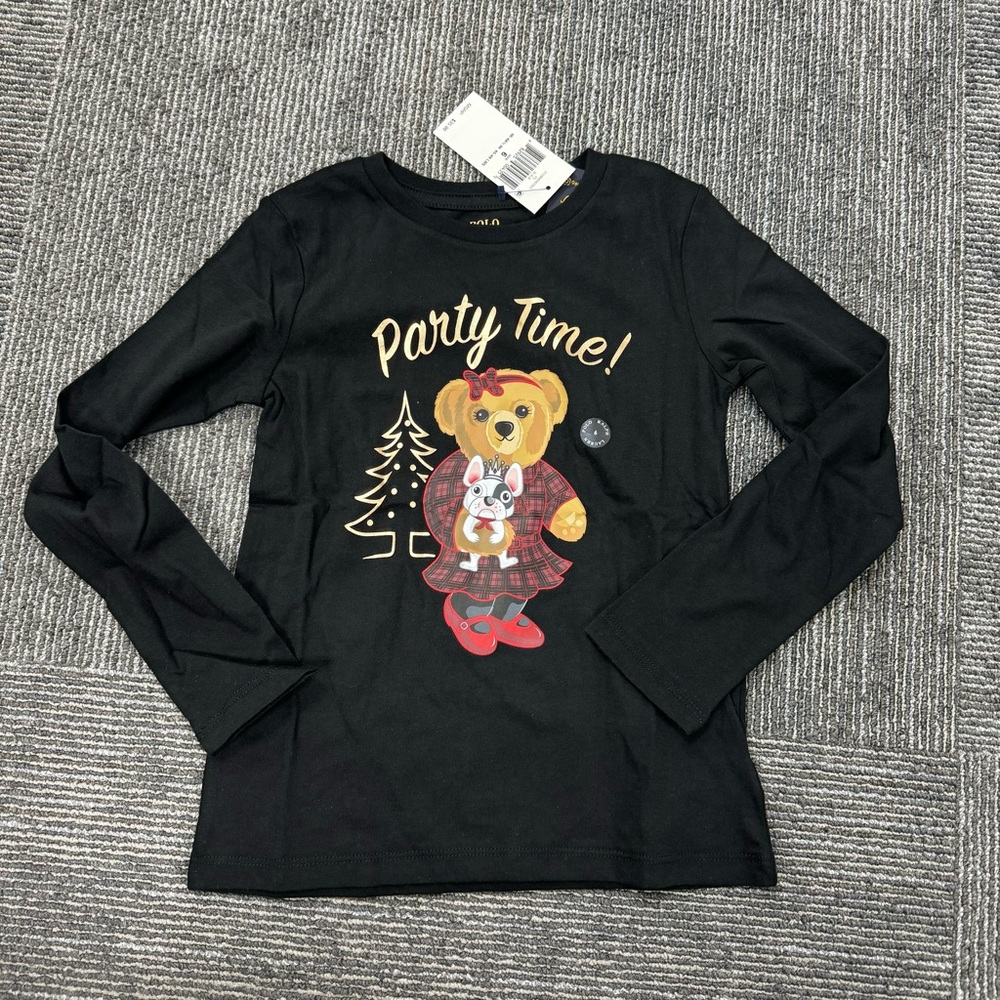 POLO RALPH LAUREN HOLIDAY SHIRT SIZE 6 GIRL